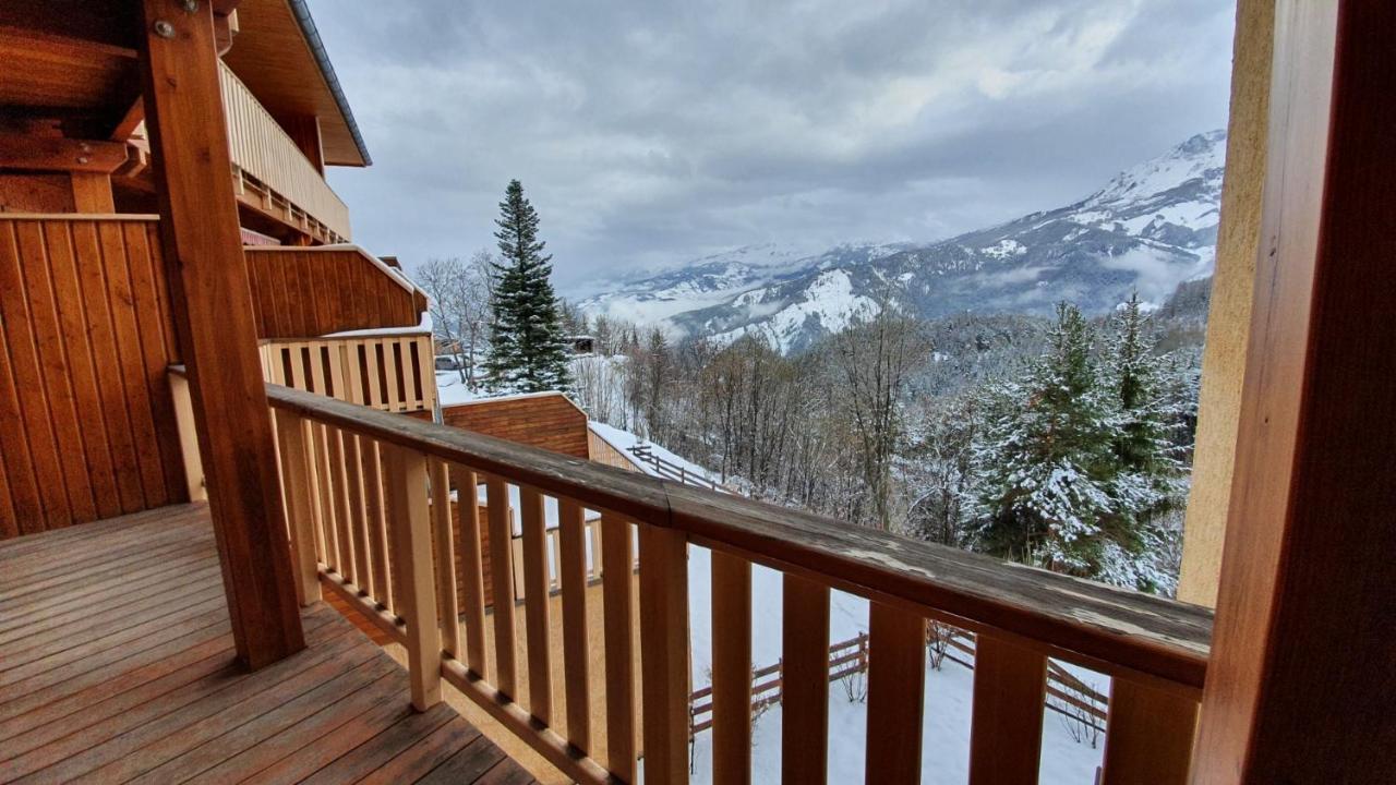 Appartement Neuf Avec Terrasse Sur Praloup 1600 Uvernet-Fours Bagian luar foto